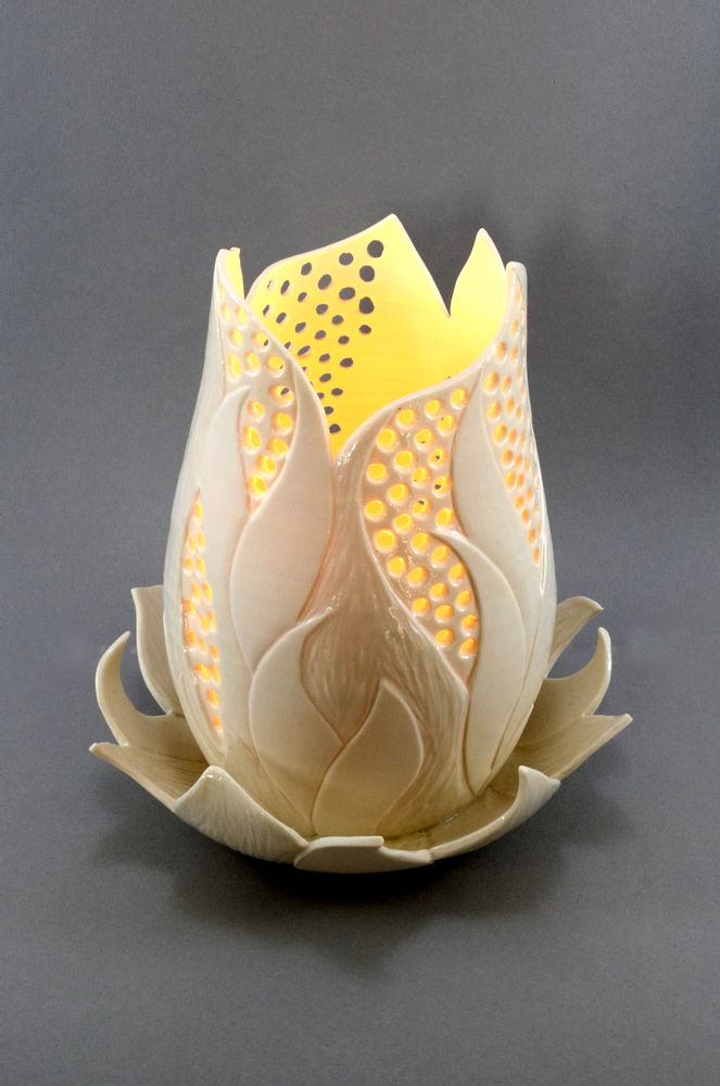Céramique - Lampe ECLOSION - OZECLORE
