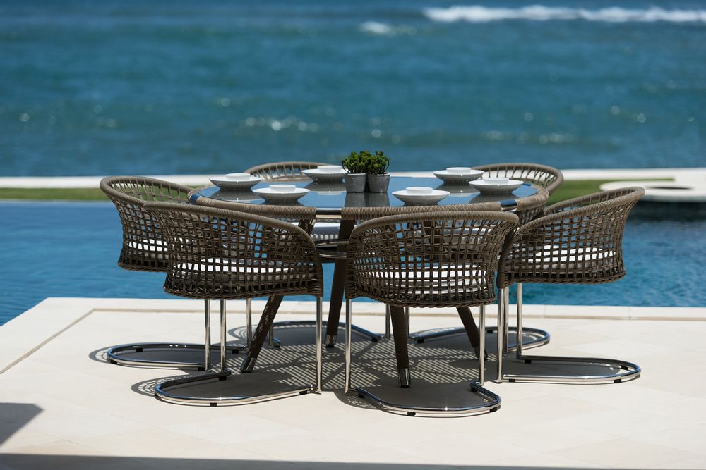 Tables de jardin - Table ronde de Marina75 - INDIAN OCEAN