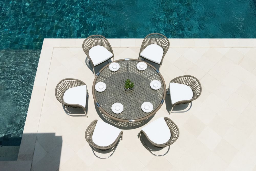 Tables de jardin - Table ronde de Marina75 - INDIAN OCEAN