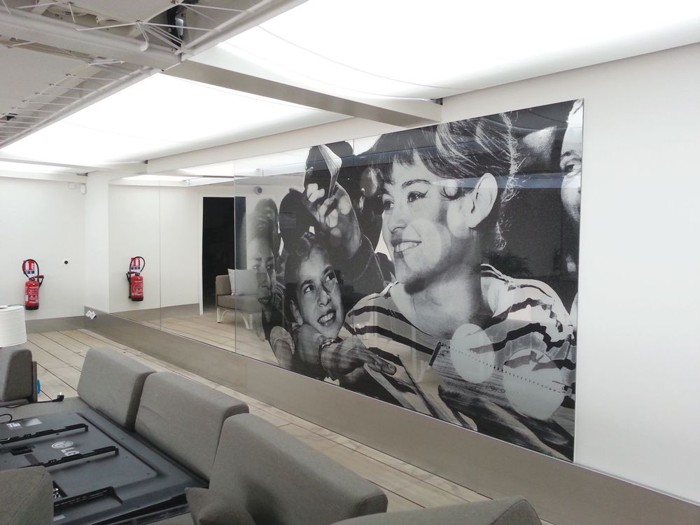 Wall panels - Laminated Glass with digital printing of high resolution - WIDINGLASS BY BISELARTE