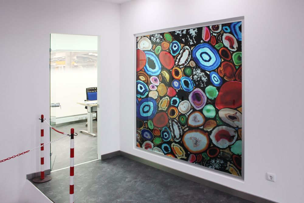 Aménagements pour bureau - Verre laminé avec impression numérique de haute définition - WIDINGLASS BY BISELARTE