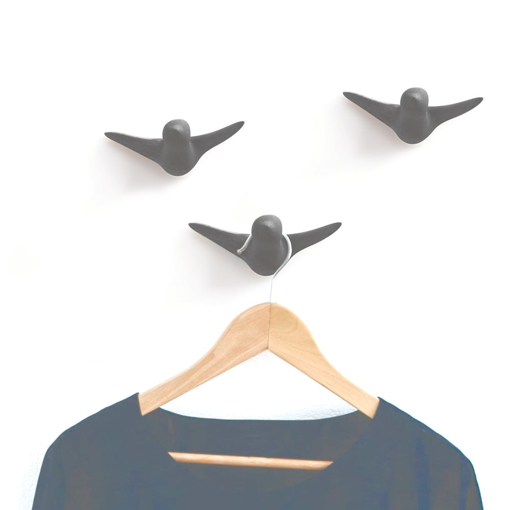 Other wall decoration - Bird Wall Hook concrete - THOMAS POGANITSCH DESIGN