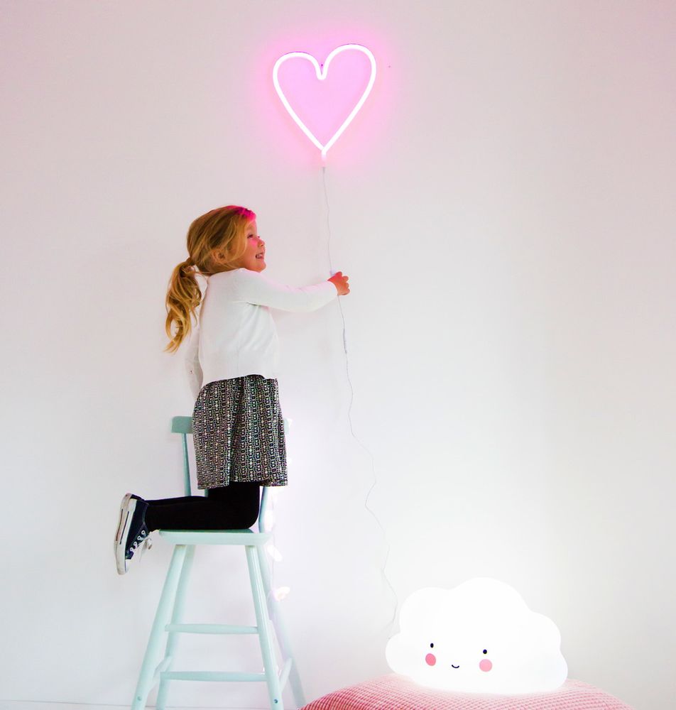 Wall lamps - LED NEON STYLE LIGHTS - A LITTLE LOVELY COMPANY