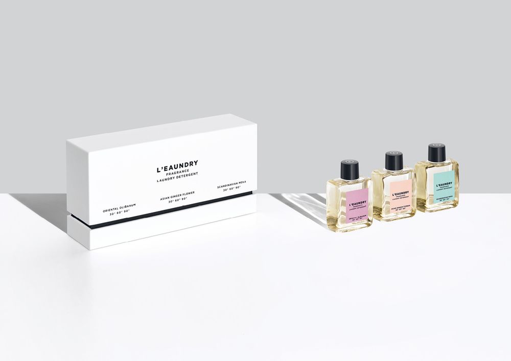 Parfums d'intérieur - L'EAUNDRY Miniatures Gift Set 3 x 60ML - L'EAUNDRY FRAGRANCE DETERGENT