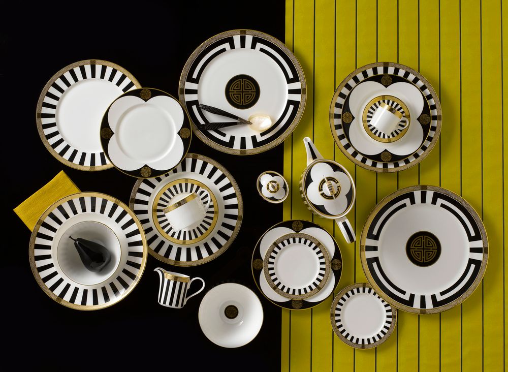 Objets de décoration - Satori Noir & Satori Perle - ROYAL CROWN DERBY
