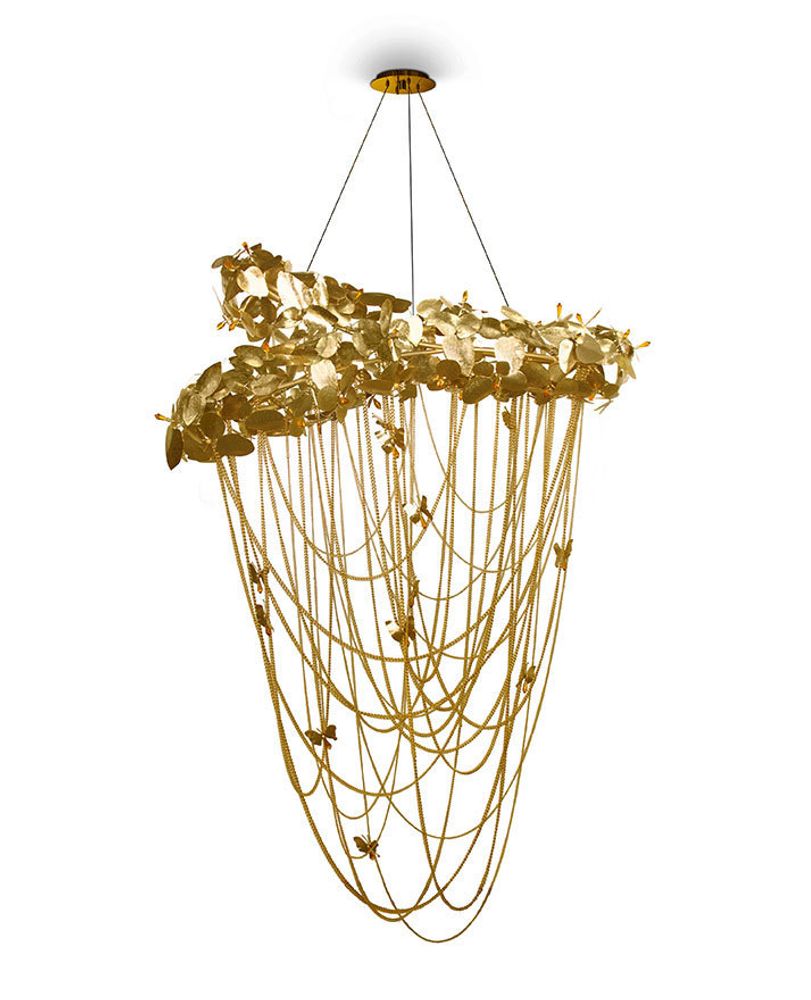 Ceiling lights - MCQUEEN CHANDELIER - LUXXU