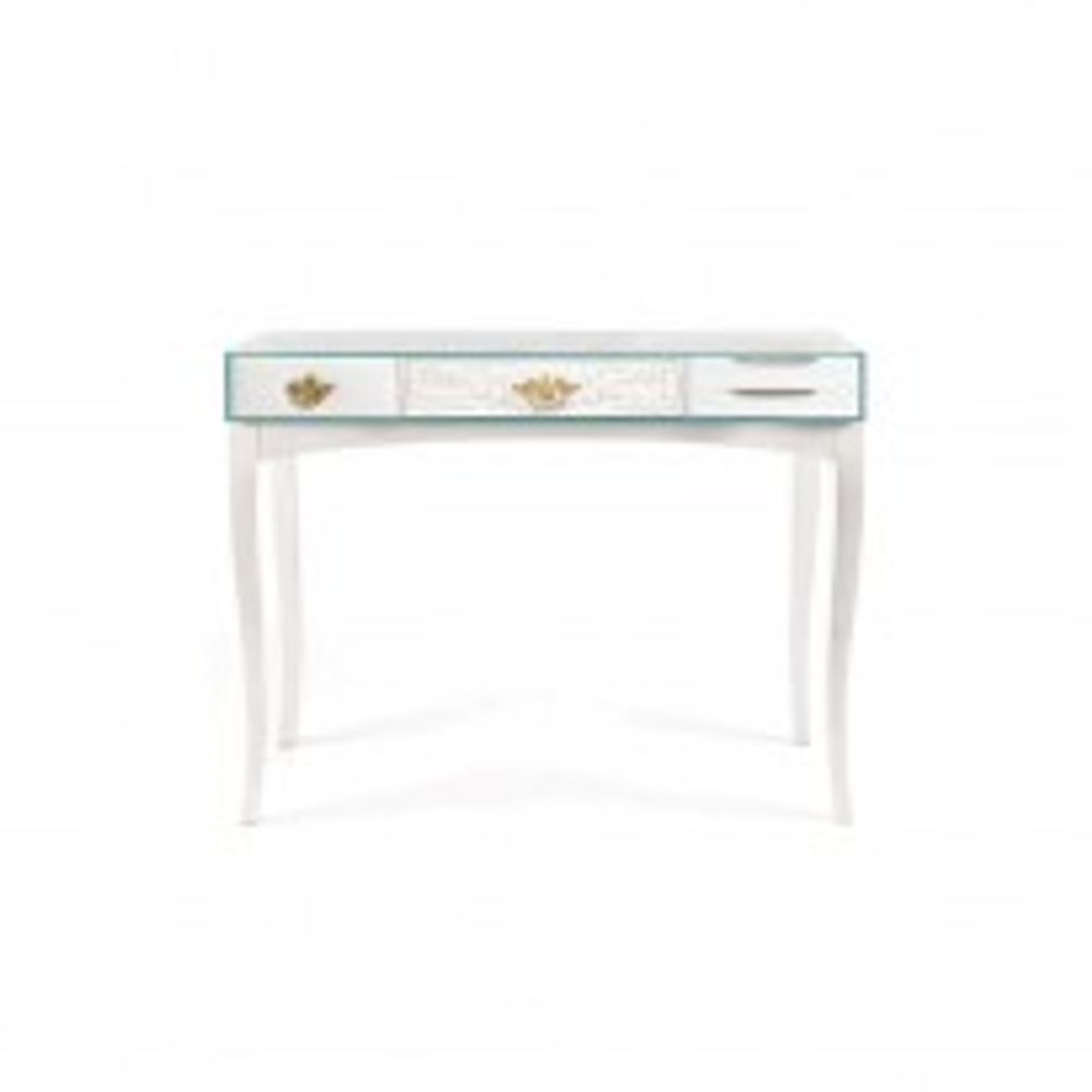 Consoles - Soho White Console - COVET HOUSE