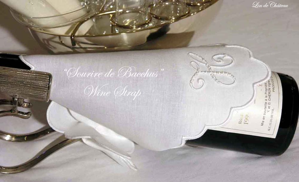 Homewear - WINE STRAP - LINHO DO CASTELO - LIN DE CHATEAU