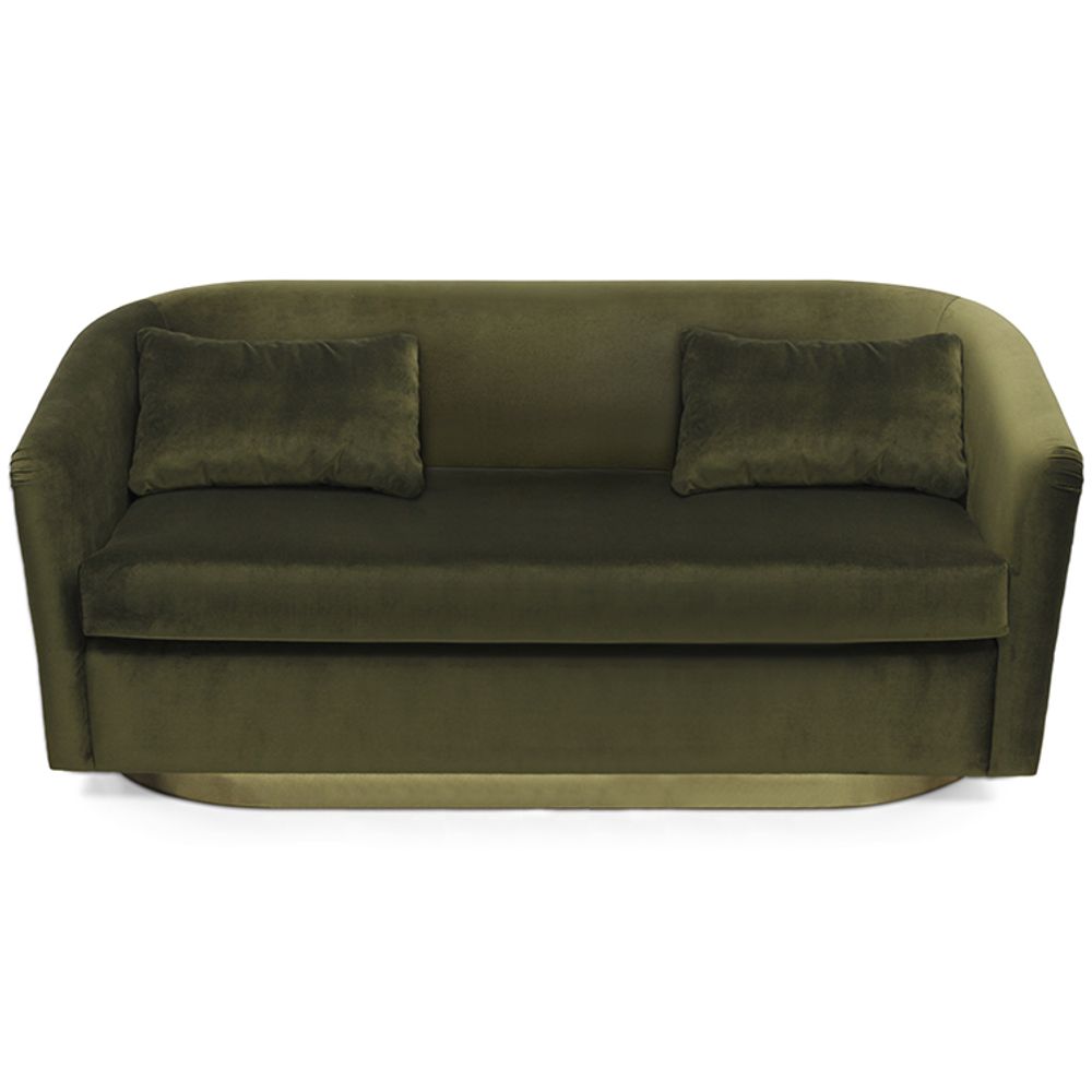 Small sofas - EARTH 2 Seat Sofa - BRABBU DESIGN FORCES