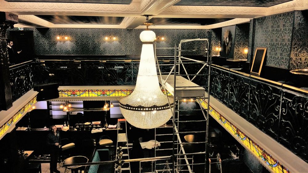 Art glass - Montgolfiere Chandelier - TIEF