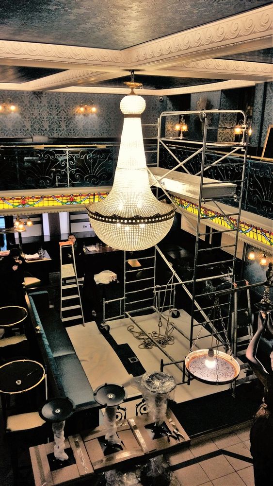Art glass - Montgolfiere Chandelier - TIEF