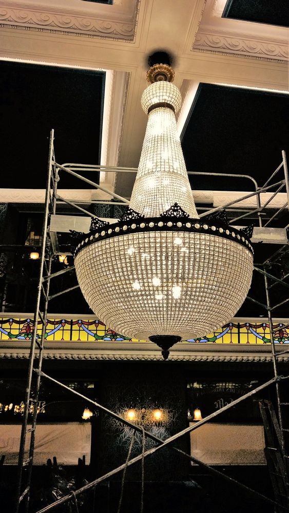 Art glass - Montgolfiere Chandelier - TIEF