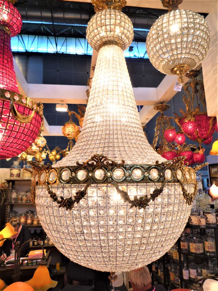 Art glass - Montgolfiere Chandelier - TIEF