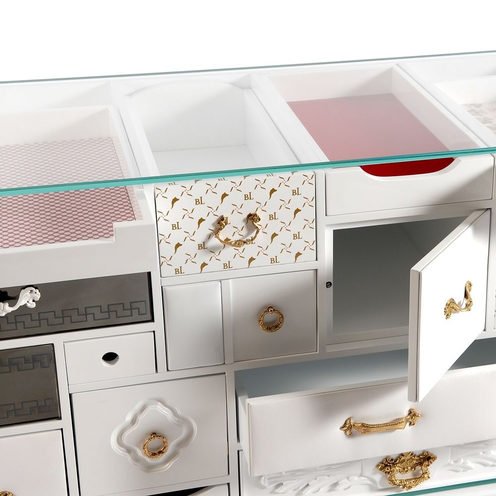 Sideboards - MONDRIAN WHITE Sideboard - BOCA DO LOBO