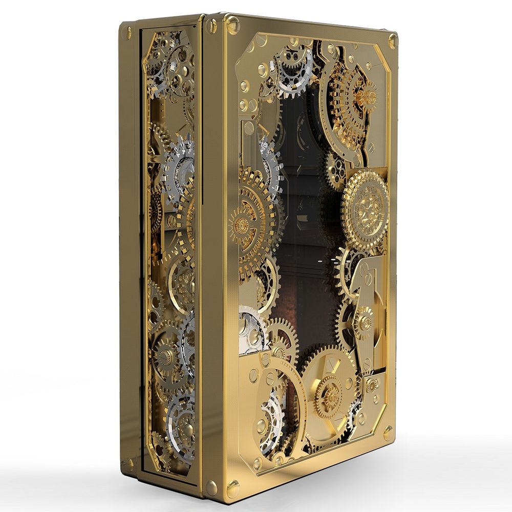 Unique pieces - BARON GOLD Luxury Safe - BOCA DO LOBO