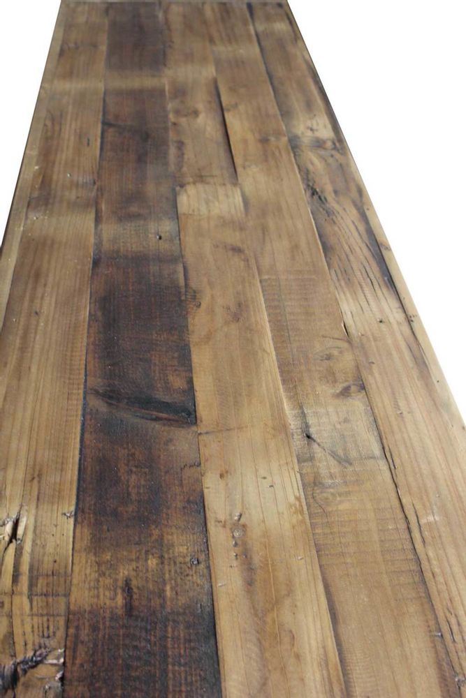 Buffets - Bas de buffet mixte en bois recyclé, 8 tiroirs, design rustique - JP2B DECORATION