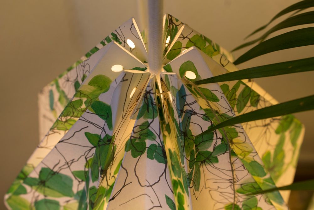 Objets de décoration - Suspension HANAHI - Nouvelle Collection PRINTEMPS - 2017 - TEDZUKURI ATELIER