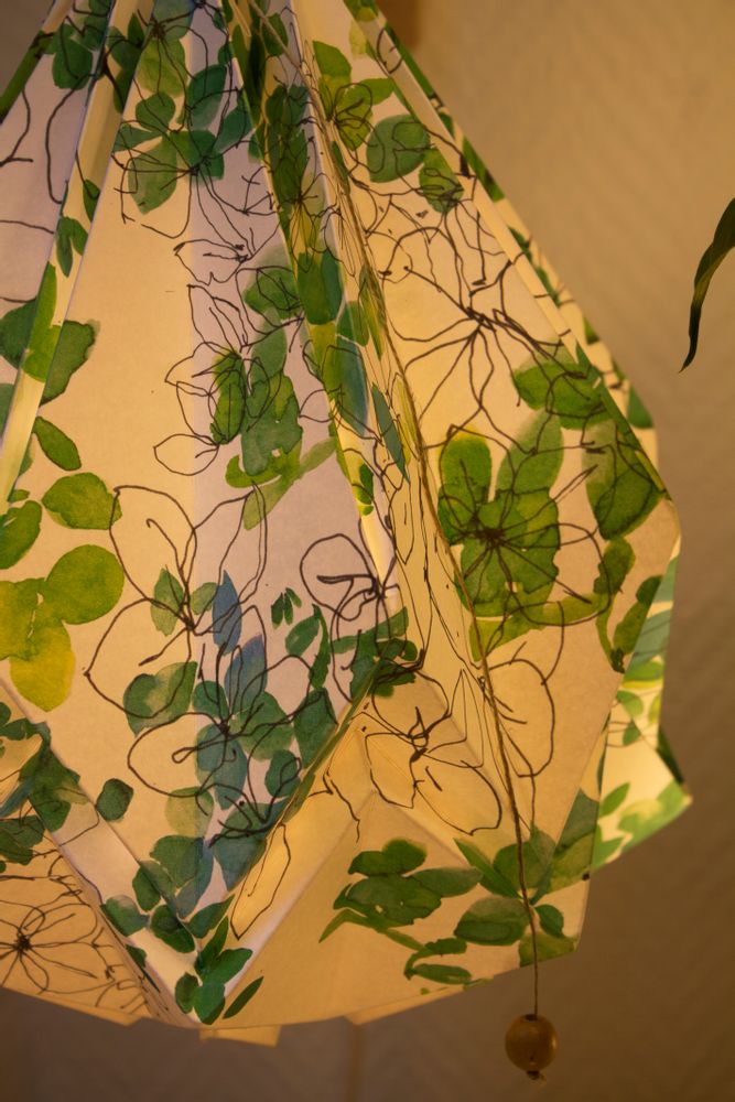 Objets de décoration - Suspension HANAHI - Nouvelle Collection PRINTEMPS - 2017 - TEDZUKURI ATELIER