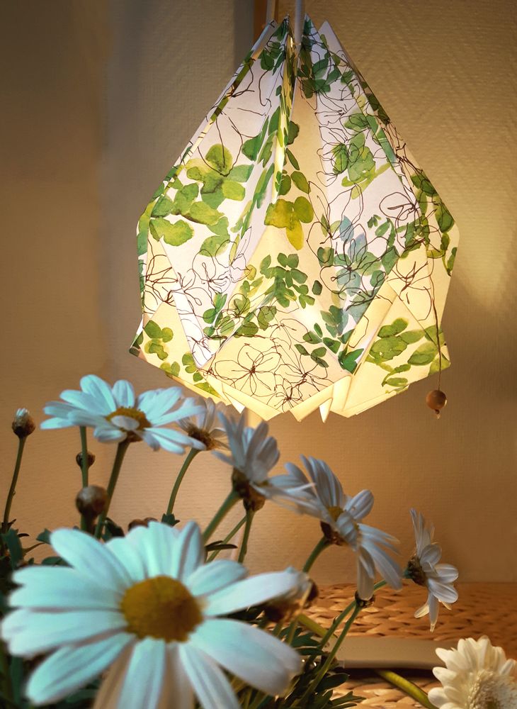 Objets de décoration - Suspension HANAHI - Nouvelle Collection PRINTEMPS - 2017 - TEDZUKURI ATELIER