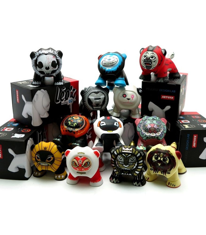 Sculptures, statuettes and miniatures - Léo'z Series 2 - Artoyz Originals x Peugeot Design Lab - ARTOYZ