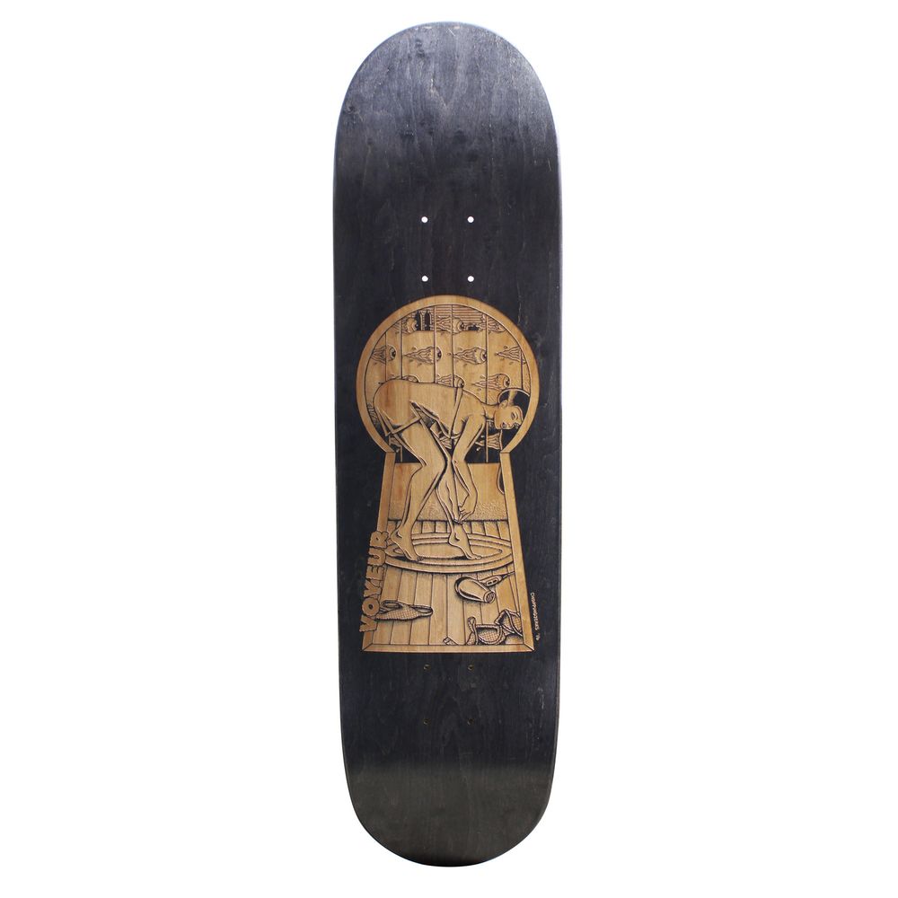 Decorative objects - Laser engraved skateboards - Le Shape x Chopping Jerks - LE SHAPE SKATEBOARDS