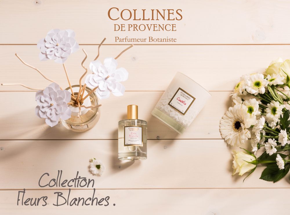 Scent diffusers - COLLECTION FLEURS BLANCHES - COLLINES DE PROVENCE