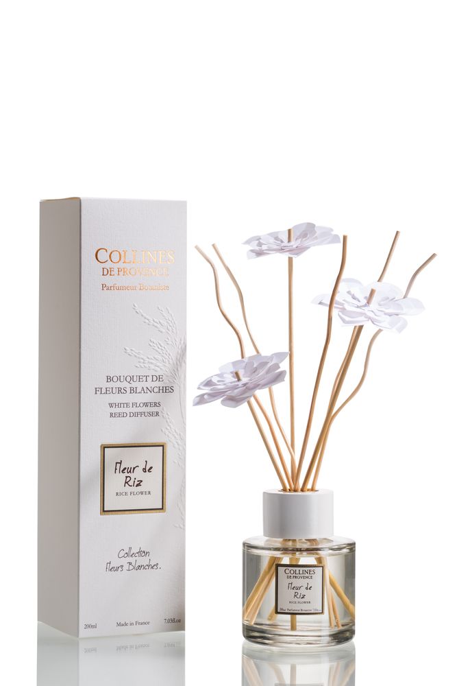 Scent diffusers - COLLECTION FLEURS BLANCHES - COLLINES DE PROVENCE