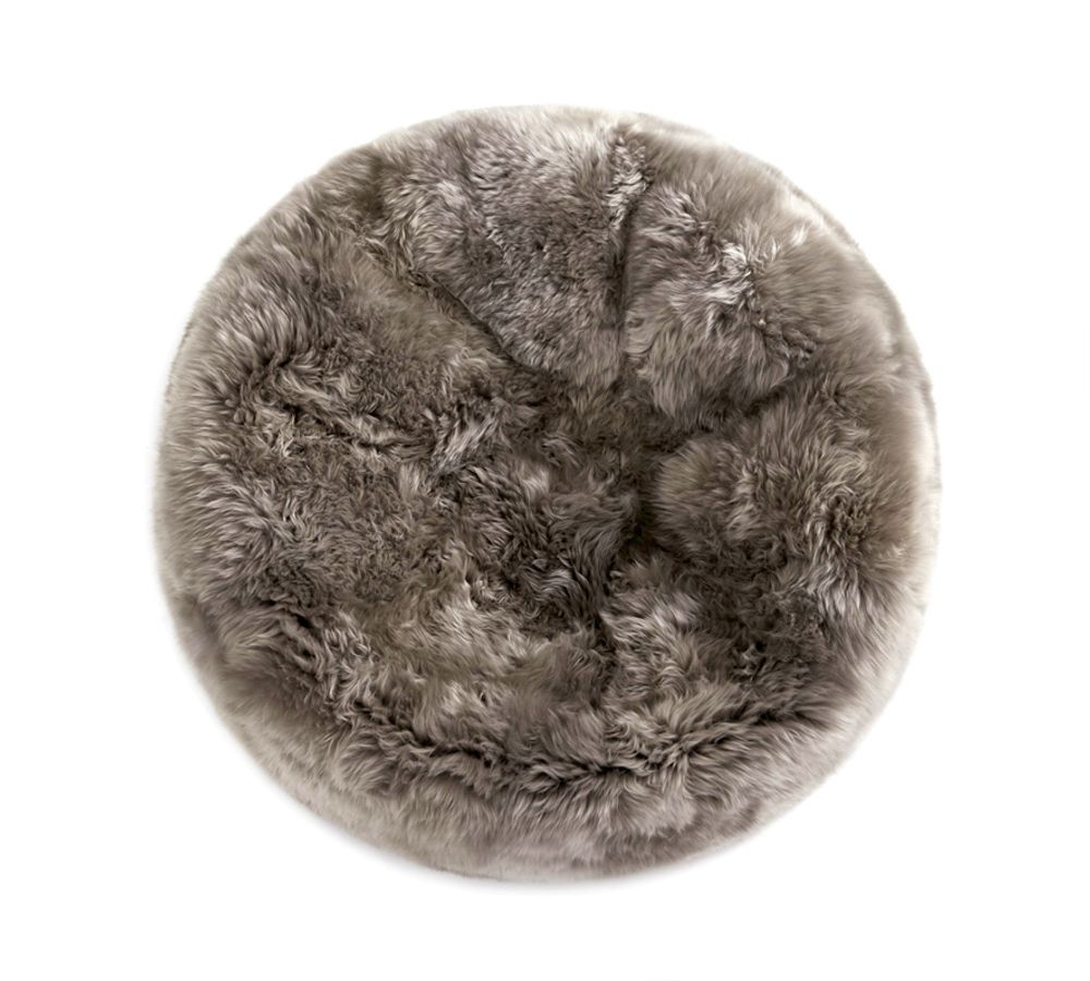 Pièces uniques - Pouf en peau de mouton - FIBRE BY AUSKIN