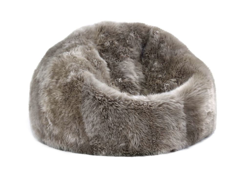 Pièces uniques - Pouf en peau de mouton - FIBRE BY AUSKIN
