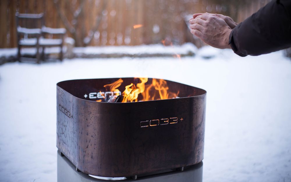Cheminées d'extérieur - OPUS IGNIS Brasero avec barbecue - CO33 EXKLUSIVE BETONMÖBEL