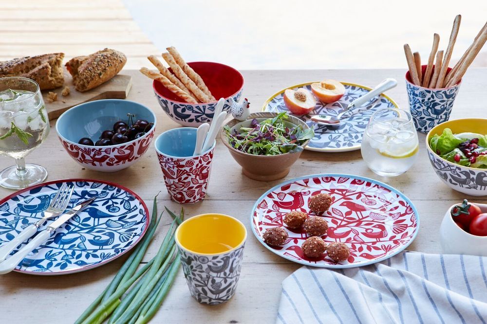 Everyday plates - Melamine Tableware - NICKY JAMES