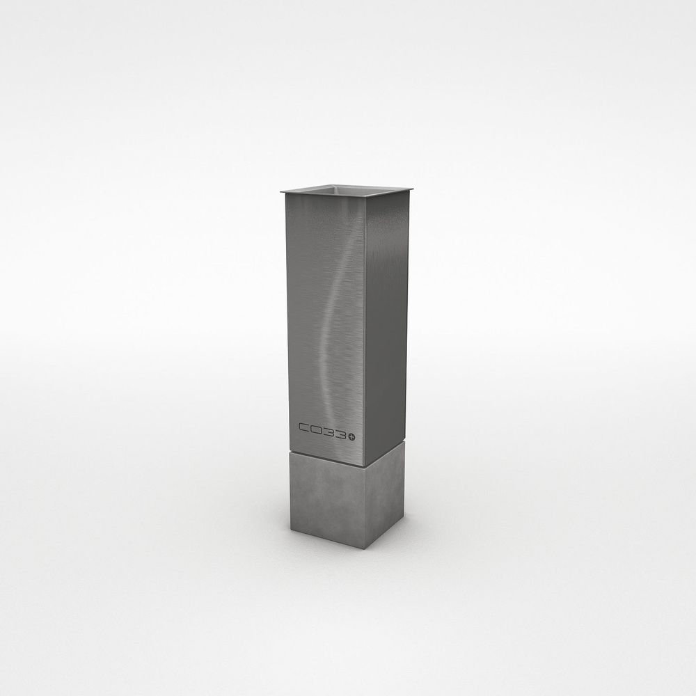 Outdoor space equipments - ANGULUS FUMARE Standing Ashtray - CO33 EXKLUSIVE BETONMÖBEL