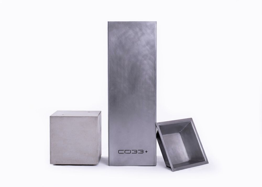 Outdoor space equipments - ANGULUS FUMARE Standing Ashtray - CO33 EXKLUSIVE BETONMÖBEL