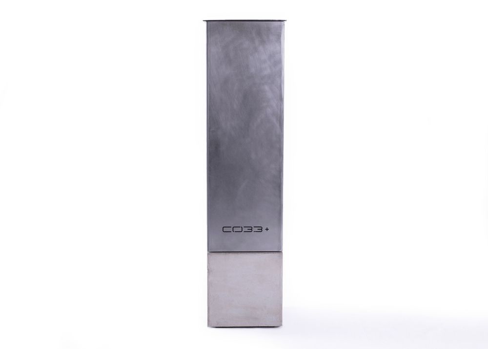 Outdoor space equipments - ANGULUS FUMARE Standing Ashtray - CO33 EXKLUSIVE BETONMÖBEL