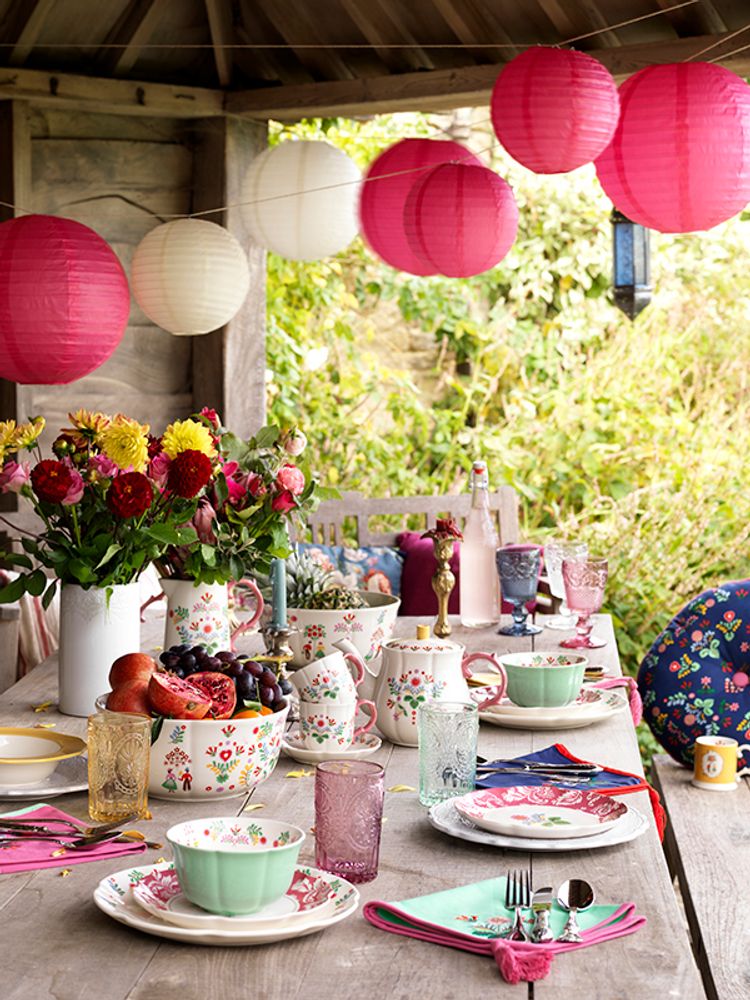 Assiettes de réception - Katie Alice Festival Folk - CREATIVE TOPS