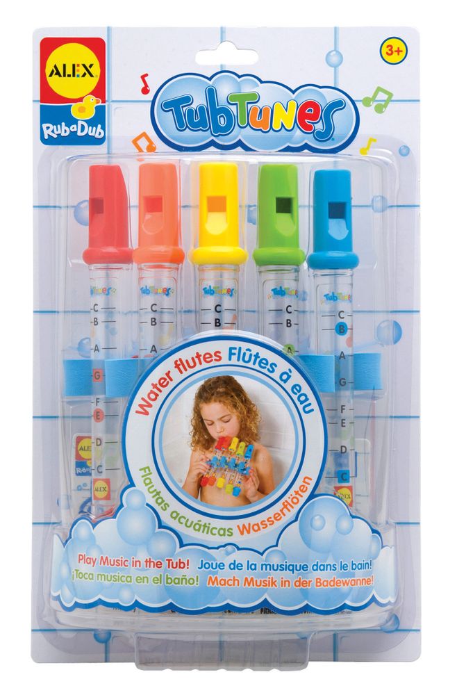 Children's bathtime - Les flûtes à eau - ALEX