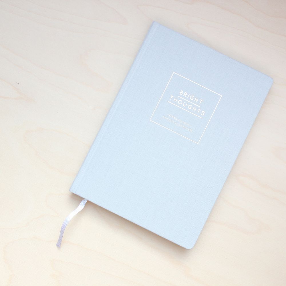 Stationery - Diary/Notebook Hardcover – Bright Thoughts - NAVUCKO.