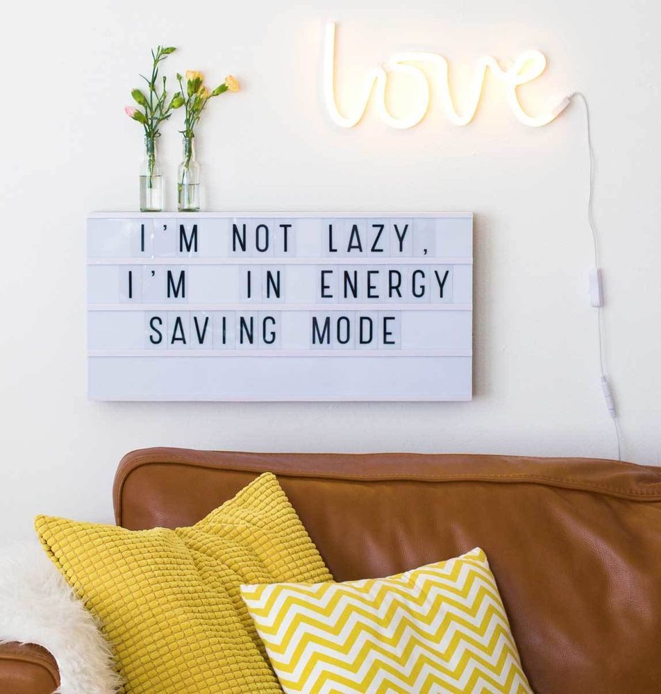 Wall lamps - LED NEON STYLE LIGHTS - A LITTLE LOVELY COMPANY