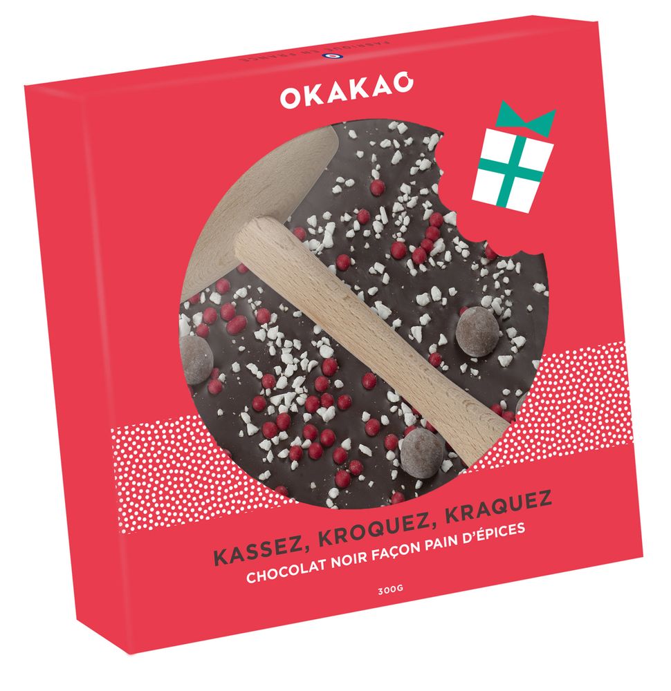 Chocolat - Les tablettes au maillet de Noël OKAKAO - MONBANA - OKAKAO