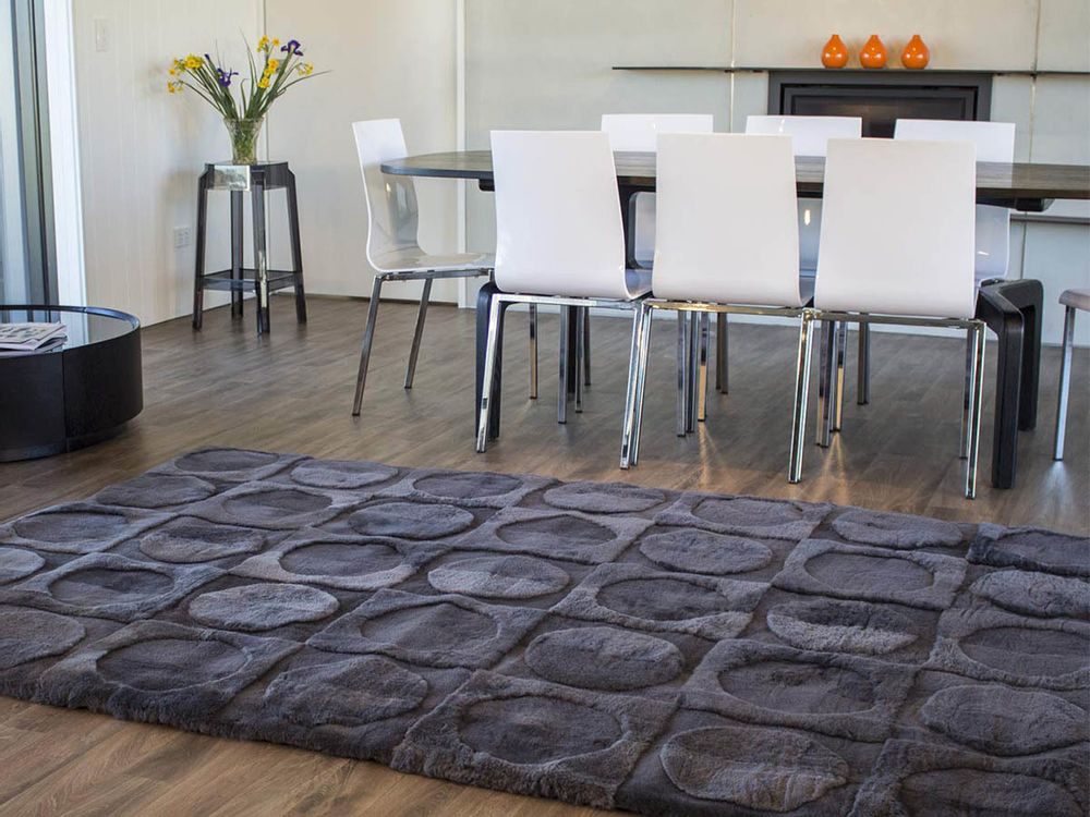 Tapis - Tapis de conception en laine courte - BOWRON SHEEPSKINS