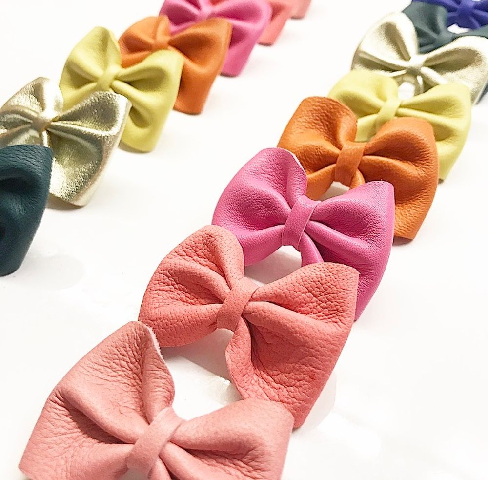 Jewelry - Leather Jewelry Brooch - LITTLE MADAME