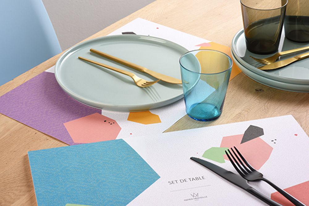 Design objects - PLACEMATS BLOCK - PAPIER MERVEILLE