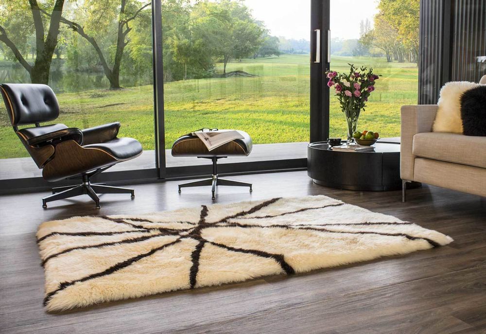 Tapis - Tapis de laine de mouton à laine longue - BOWRON SHEEPSKINS