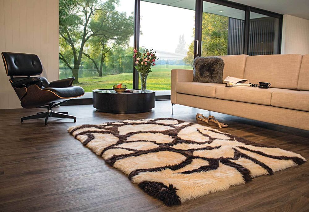 Tapis - Tapis de laine de mouton à laine longue - BOWRON SHEEPSKINS