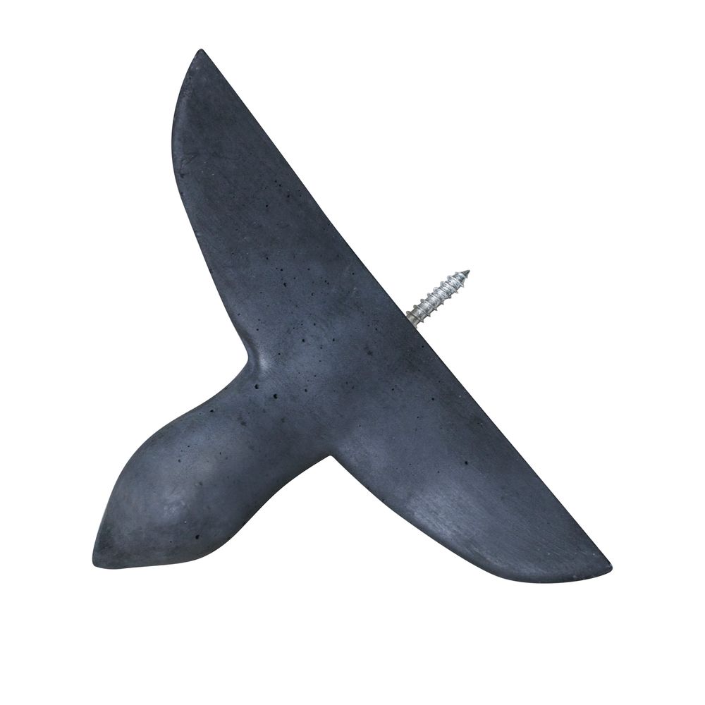 Wall ensembles - Wall hooks concrete black - 3 pieces - THOMAS POGANITSCH DESIGN