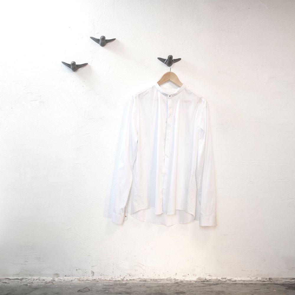 Wall ensembles - Wall hooks concrete black - 3 pieces - THOMAS POGANITSCH DESIGN