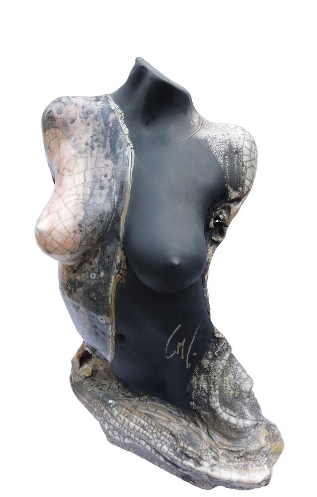 Sculptures, statuettes et miniatures - BUSTE DE FEMME - CHRISTIAN MARTINON