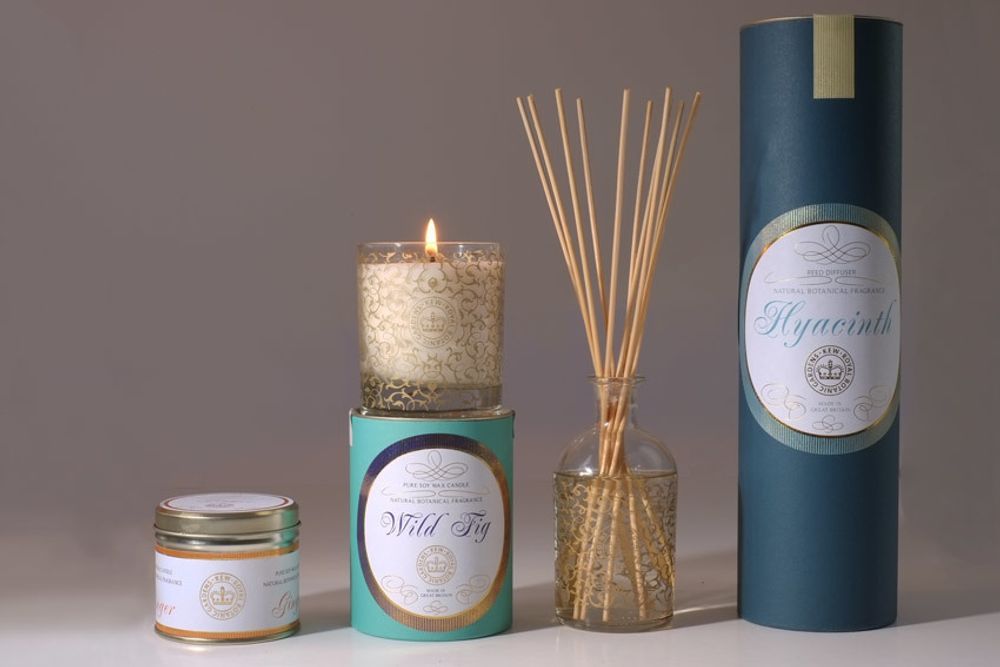 Candles - Kew Vintage Glass Candles - CANOVA HOME & FRAGRANCE