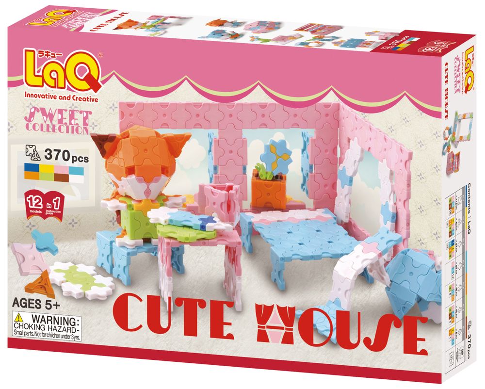 Toys - LaQ Cute House - LAQ