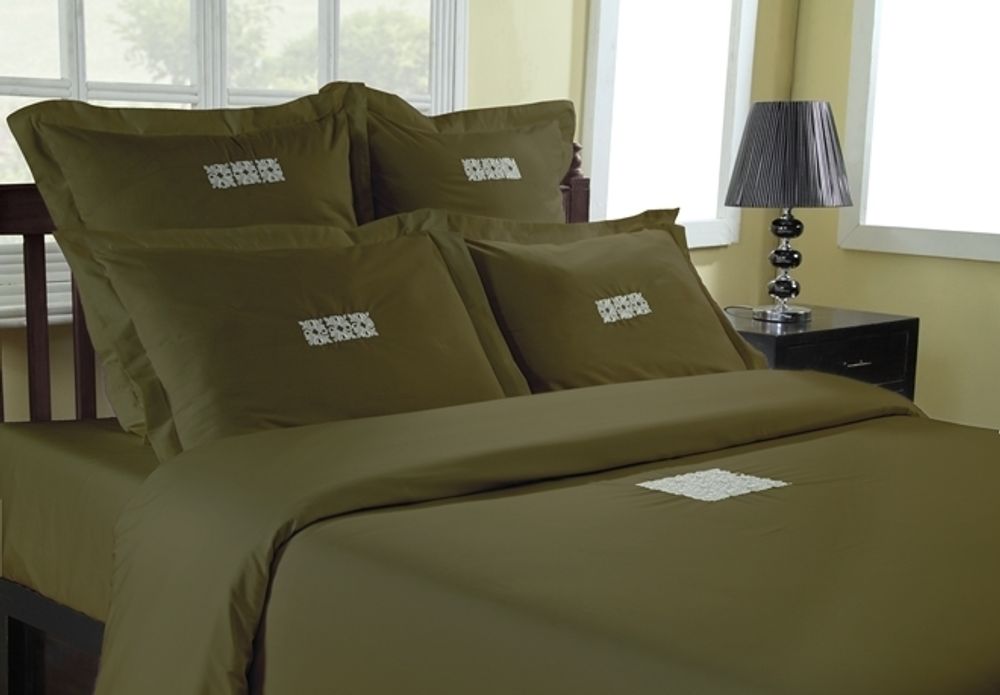 Bed linens - Percale Duvet Cover or Stone Wash - SIRETEX SENSEI LA MAISON DU COTON